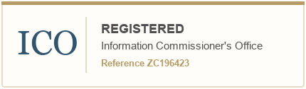 Registered with the Information Commissioner's Office, reference ZC196423